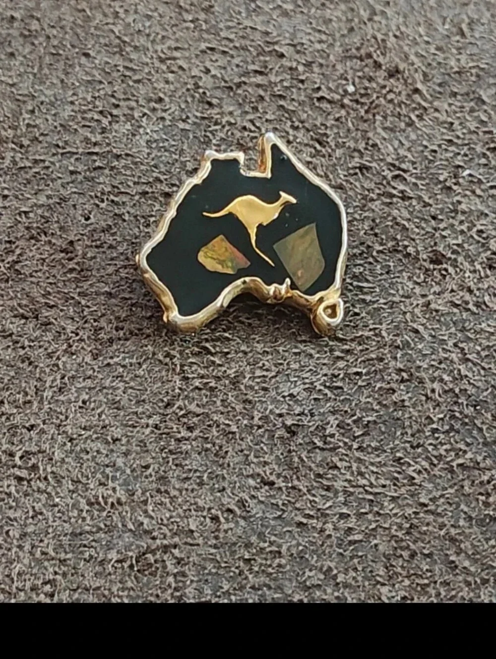 1970s/80s Australian Travel Souvenir Gold Tone Pin/Brooch.